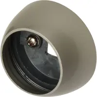 Overig Gordijnroede Steunen Idd Halfrond Champ 20mm - 2 Stuks