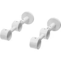 DecoMode 2 Steunen Dubbel 17cm Wit