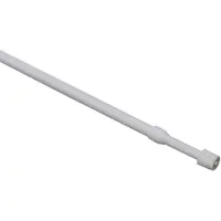 Sencys - Gordijnroede - Queen - Verstelbaar - Wit - 40-70cm