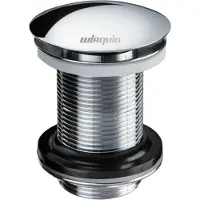 Wirquin Afvoerplug 75mm Met Clickwaste Chroom