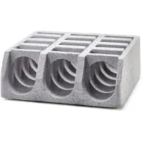 Mottez 3 Flessenrek Grijs