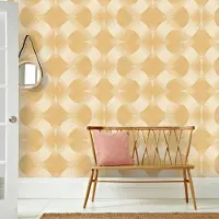 Overig Fotobehang Seventies S711a9 - Bruin - Beige - 2,70m X 419cm