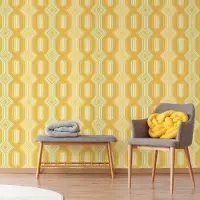 Overig Fotobehang Seventies S712c4 - Oranje - Groen - Geel - Wit - 2,70m X 186cm