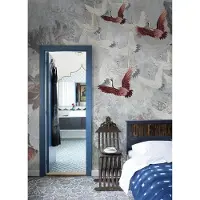 Overig Fotobehang Vanilla Lime 14377 - Grijs - Rood - 2,70m X 450cm