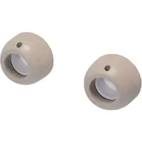 DecoMode Gordijnroede Steunen Idd Taupe 28mm 2 Stuks
