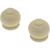 DecoMode Eindknop Gordijnroede Beuken Appel 20mm 2st