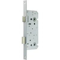 Sencys Insteekslot Badkamerslot Wc-slot M760 - Grijs Staal - 116x50mm