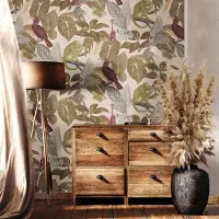DecoMode Vliesbehang Fantasia Jungle - Multi - 10,05 M X 53 Cm