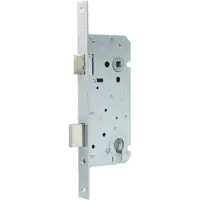 Sencys Insteekslot Cilinderslot Deurslot Voor Binnendeur 620 - Grijs Staal - 110x55mm