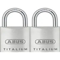 ABUS Combinatie-hangslot Kti11/25 Titalium 2 Stuks