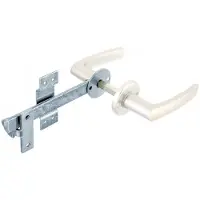 Alberts Sluiting Enkele Vlechthekdeur + Drukknop En Rozet 170mm
