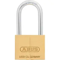 ABUS Hangslot Met Sleutel Kb5/40hb40 - Massief Messing, Lange Beugel - Behuizing 40mm, Beugel 40mm