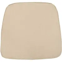 Madison Wickerkussen Recycled Canvas Beige (48 x 48 cm)