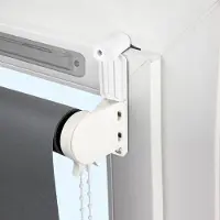 Madeco Klembevestiging Voor Raam Met Ventilatie U17/ Metaal Wit 2st