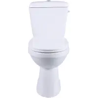 AquaVive Ippari Duoblok Toilet Met Softclose Toiletzitting - Pk - Wit