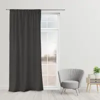 Overig Helsinki Verduisterend Kant En Klaar Gordijn Donkergrijs 135 X 260 Cm
