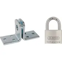 ABUS Hangslot Met Sleutel Ksti14/40 - Aluminium Voor Buiten, Hoge Veiligheid - Behuizing 40mm