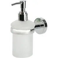 AquaVive Zeepdispenser Glas En Chroom