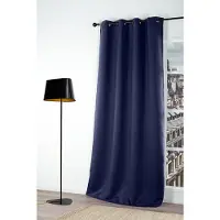 Overig Verduisterend Kant En Klaar Gordijn Blauw 140 X 250 Cm
