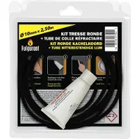 Fulgurant Bevil Kit Ronde Kachelkoord 10 Mm Met Hittebestendige Lijm Tube