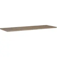 Elita Wastafelblad - Mdf - Pvc - Natuurlijk Eiken - 143,8x46,4cm