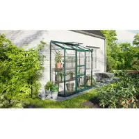 Pergart Tuinkas Ida 1300 - Veiligheidsglas 3mm - Smaragd - 193x69x182cm