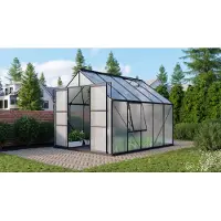 Vitavia Tuinkas Meridian 2 8300 - Polycarbonaat 4mm - Zwart - 257x321x232cm