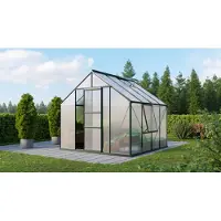 Vitavia Tuinkas Meridian 1 6700 - Polycarbonaat 4mm - Smaragd - 257x258x232cm