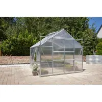 Vitavia Tuinkas Meridian 2 6700 - Polycarbonaat 4mm - Aluminium - 257x258x232cm