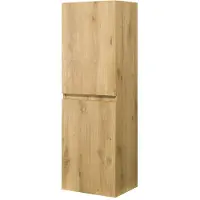 Aquazuro Hoge Kolomkast Napoli 40cm - Scandinavisch Eiken - 40x120x30cm