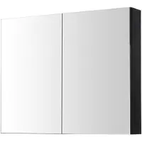 Aquazuro Spiegelkast Arezzo 100cm Mat Zwart