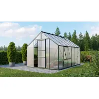 Vitavia Tuinkas Meridian 1 9900 - Polycarbonaat 6mm - Smaragd - 257x383x232cm