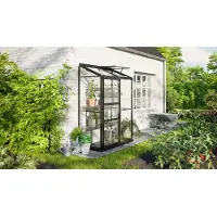 Vitavia Kweekkas Ida 900 - Veiligheidsglas 3mm - Zwart - 131x69x182cm