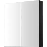 Aquazuro Spiegelkast Arezzo 60cm Zwart Mat