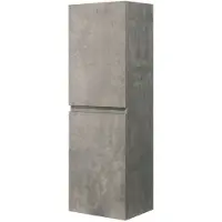 Aquazuro Wastafelonderkast Napoli 40cm - Betongrijs - 40x120x30cm