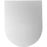 Aquazuro Wc-bril Murano - Duroplast - D-vorm - Softclose - Verstelbaar - Quick Release - Wit