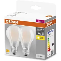 Osram Ledlamp Peertje Led Base - D6cm - Warm Wit - E27 - 4w