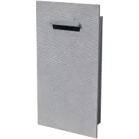 VASP Staande Brievenbus Leon Line - Natuursteen - Blauw - 60x110x32cm