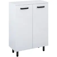Royo Kast Ava 60cm 2 Deuren Wit En Zwart Met Poten