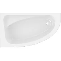Overig Ligbad Palerme Halve Hoekbad Links - Acryl - 160x90cm - Wit