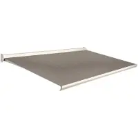 Domasol Knikarmscherm F10 - Crème - Doek D293 - Handmatig - Uv-bestendig - 450x250cm