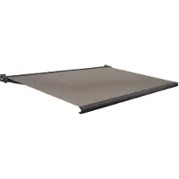 Domasol Knikarmscherm F20 - Antraciet - Doek D293 - Elektrisch - Uv-bestendig - Met Afstandsbediening - 400x250cm