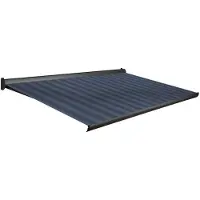 Domasol Knikarmscherm F10 - Antraciet - Doek D390 - Elektrisch - Eenvoudige Montage - 400x300cm