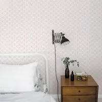 Overig Vliesbehang Secret Garden G78521 - Lichtroze - Wit - 10,00 M X 53 Cm