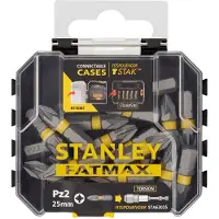 Stanley Schroefbits - Fatmax - Impact Pz2 - 25mm - 20 Stuks