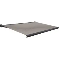 Domasol Knikarmscherm F20 - Antraciet - Doek D285 - Elektrisch - Uv-bestendig - 450x300cm