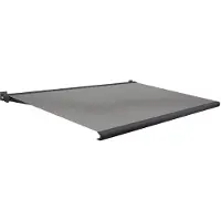 Domasol Knikarmscherm F20 - Antraciet - Doek D292 - Elektrisch - Uv-bestendig - 450x250cm