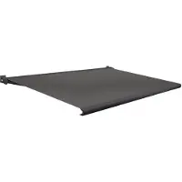 Domasol Knikarmscherm F20 - Antraciet - Doek D367 - Elektrisch - Uv-bestendig - Met Afstandsbediening - 350x300cm