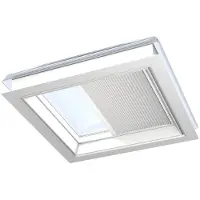 Velux Elektrisch Plisségordijn Voor Cvp/cfp & Wl Fmg 090090 1016swl Wit