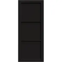 Sencys Binnendeur Industrial 3 Panelen Opdek Rechts 88x211,5 Cm